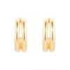 Double Layer Hoop Earrings
