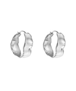 Wide Hoop Earring
